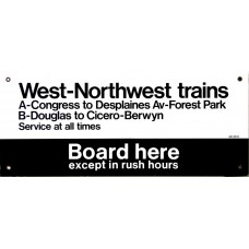 SDI-2731 - West-Northwest trains - A/Congress - B/Douglas